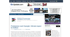 Desktop Screenshot of campuscommuter.blogs.goupstate.com