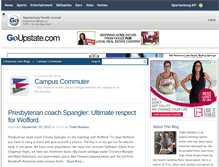 Tablet Screenshot of campuscommuter.blogs.goupstate.com