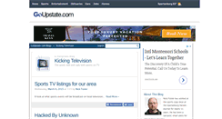 Desktop Screenshot of kickingtelevision.blogs.goupstate.com